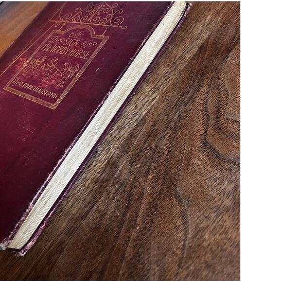At the Sign of the Hobby Horse Elizabeth Bisland 1910 Antique Ex-Libris - Picture 4 of 10